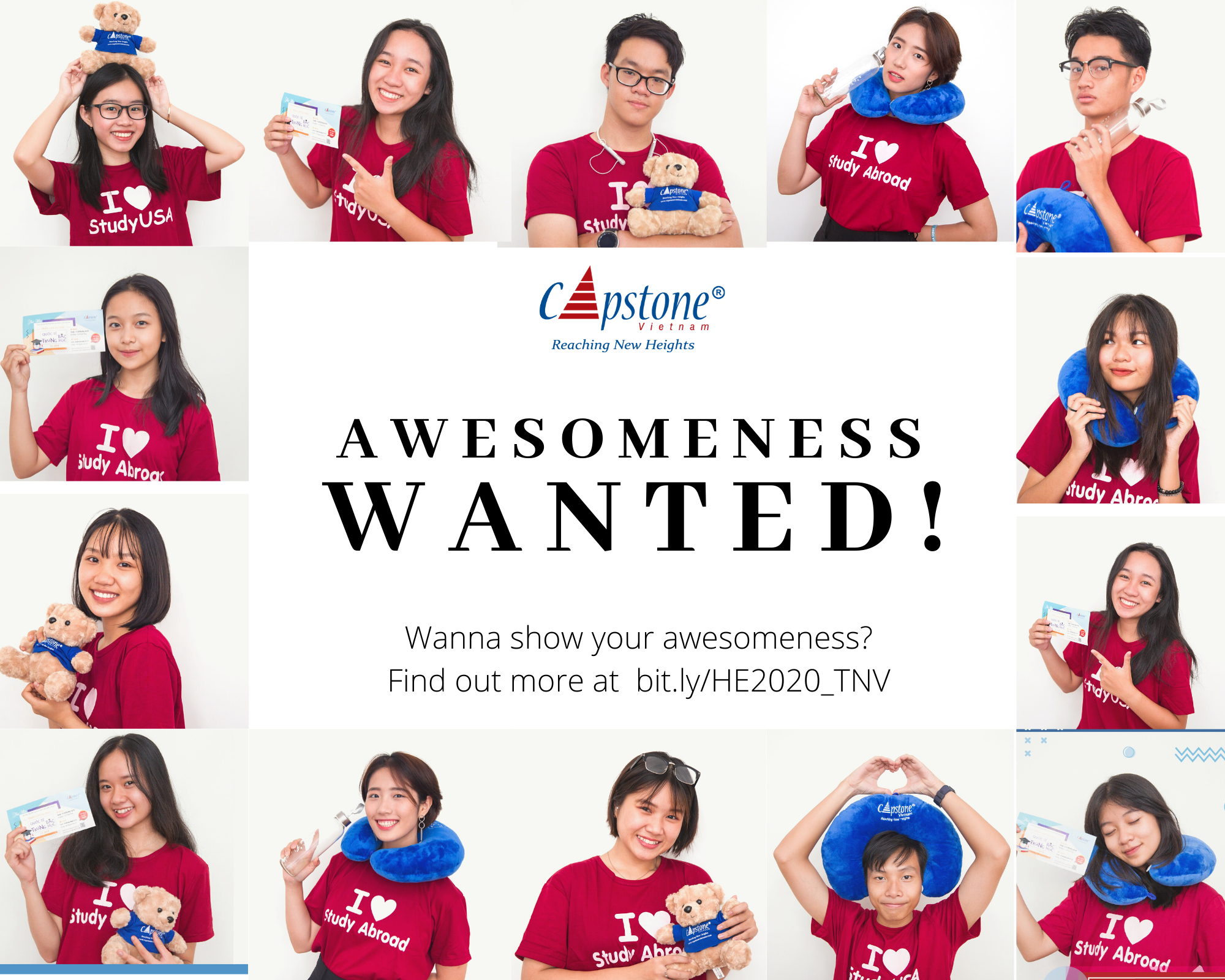 MỜI BẠN VỀ TEAM CHÚNG MÌNH CAPSTONE VIETNAM TUYỂN TÌNH NGUYỆN VIÊN CHO TRIỂN LÃM GIÁO DỤC MÙA XUÂN 2020